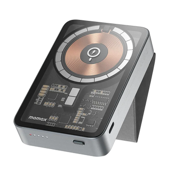 Momax Wireless Power Bank 10000MAH - Space Grey