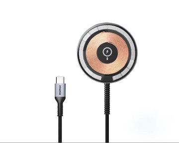 Momax Magnetic Wireless Charger 15W   - Space Grey